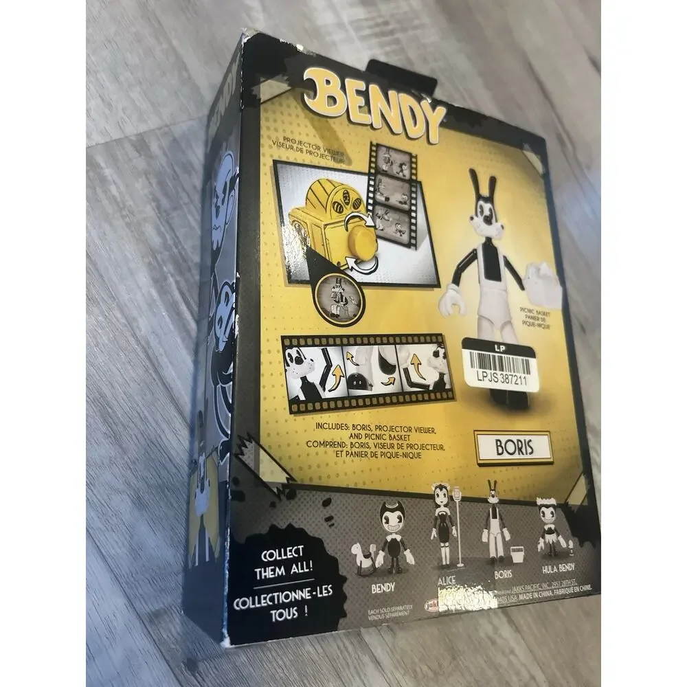 Boris Figure Bendy & The Ink Machine Wave 3 Jakks Pacific Action Figure NEW